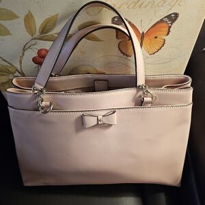 kate spade Tote Bag Baldwin Street Maryanne "Rosycheeks" Smooth Leather Pink Lrg